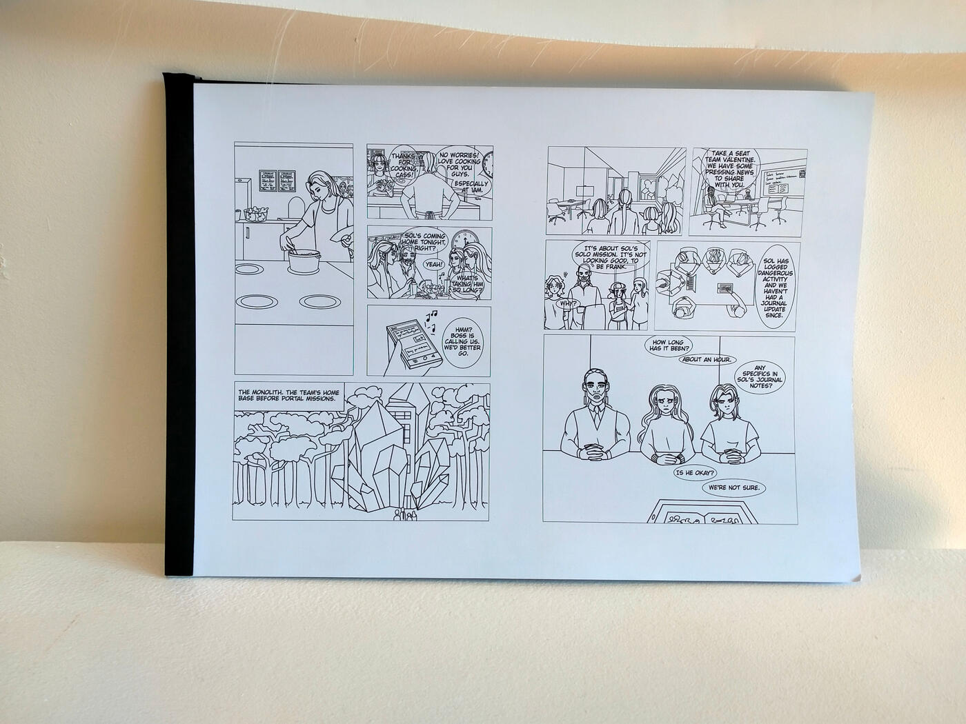 The comic The comic