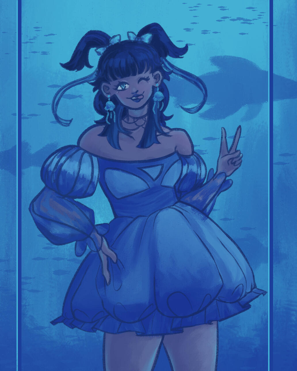 Sea girl bust