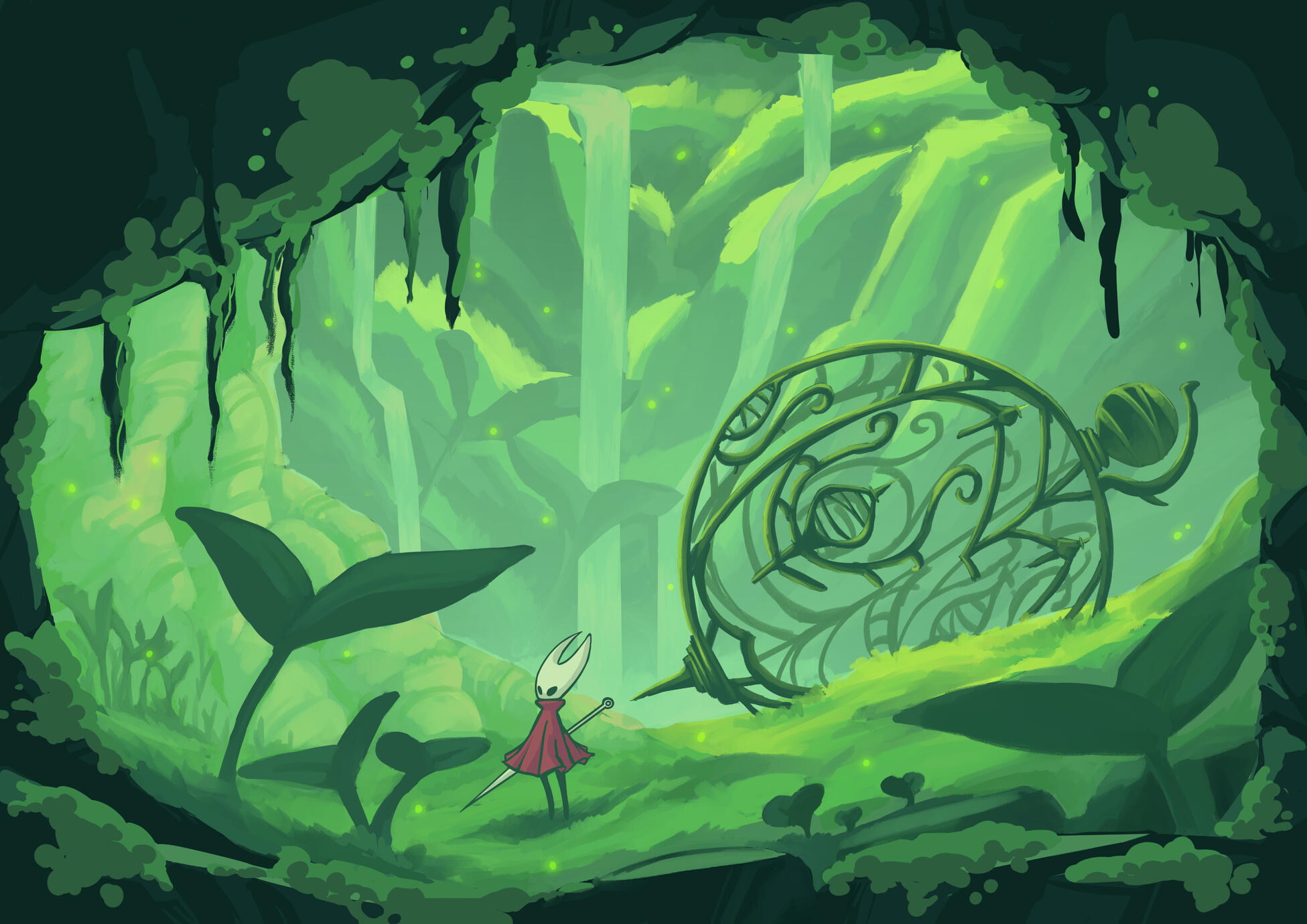 Silksong Moss Grove